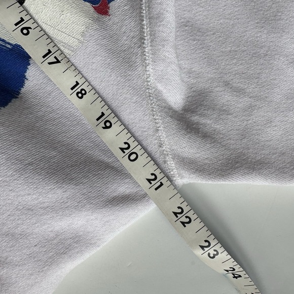 Vintage 90s Desert Storm Sweatshirt Support Our Troops Crewneck USA Patriotic L - Picture 9 of 10